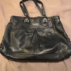 Leather Coach bag